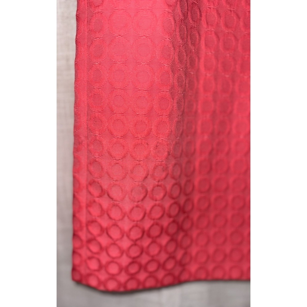 Tahari Arthur S Levine Coral Suit Blazer Skirt Set Women's Sz 12 Career - Picture 14 of 16